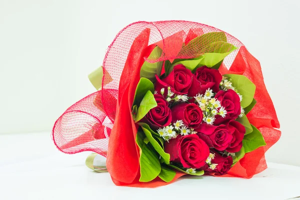 Red rose bouquet — Stock Photo, Image