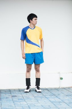 sportware Asyalı adam