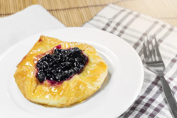 Blueberry danish — Stock Photo, Image