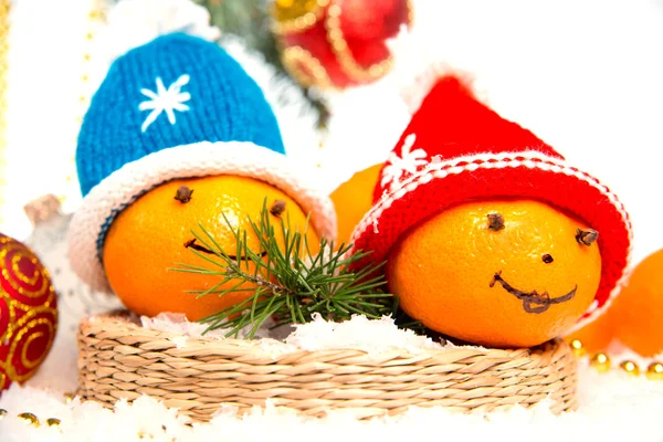 Tangerines. Christmas Collection — Stock Photo, Image