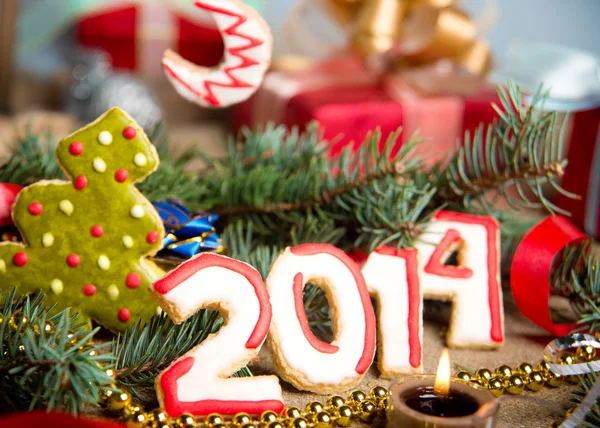 Anul Nou. 2014 — Fotografie, imagine de stoc