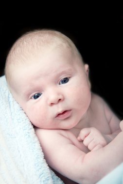 . yeni doğan bebek ve Noel.