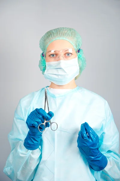 Female surgeon — Stock Photo, Image