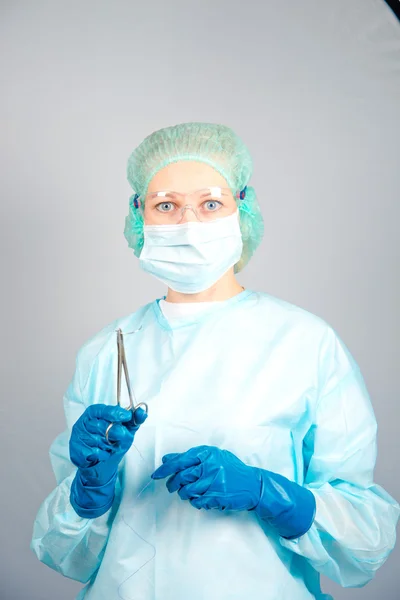 Female surgeon — Stock Photo, Image