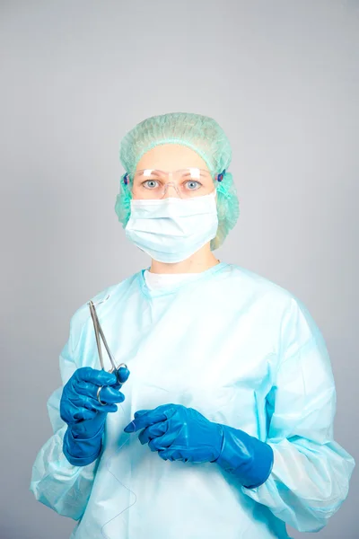 Γυναίκα χειρουργός — Φωτογραφία Αρχείου