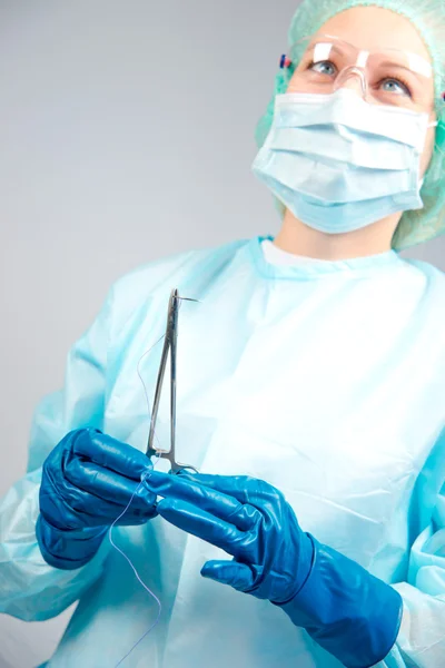 Female surgeon — Stock Photo, Image