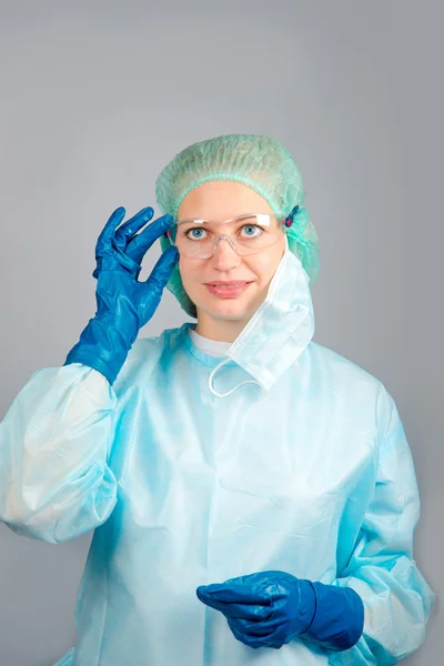 Female surgeon — Stock Photo, Image