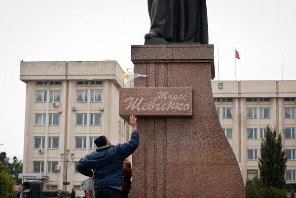 Ukraine, Sevastopol, March 9. The rally in the city of Sevastopo