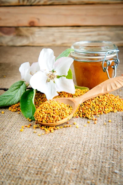 Pollen. Bee pollen closeup — Stock Photo, Image