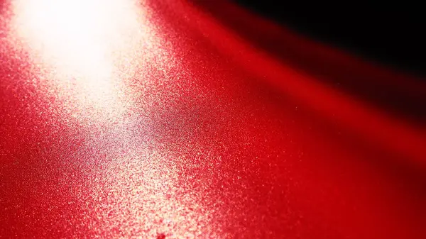 Raggi di luce diagonali su sfondo rosso o scarlatto. Sfocato effetto luce di sfondo astratto, perdite di luce. Illuminazione della superficie laterale. Linee o strisce di luce parallele e asimmetriche ad angolo. — Foto Stock
