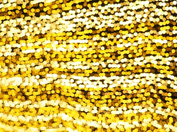 Боке Підкреслює Золотий Жовтий Кольори Спалахують Темряві Святковий Фон Розмитий — стокове фото