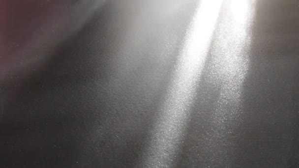 Raios Iluminação Superfície Cinzenta Raios Abstratos Luz Brilho Lente Sobre — Vídeo de Stock