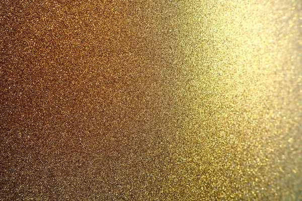 Gold Close Golden Glitter Texture Background Sparkling Glitter Wrapping Paper — Stock Photo, Image