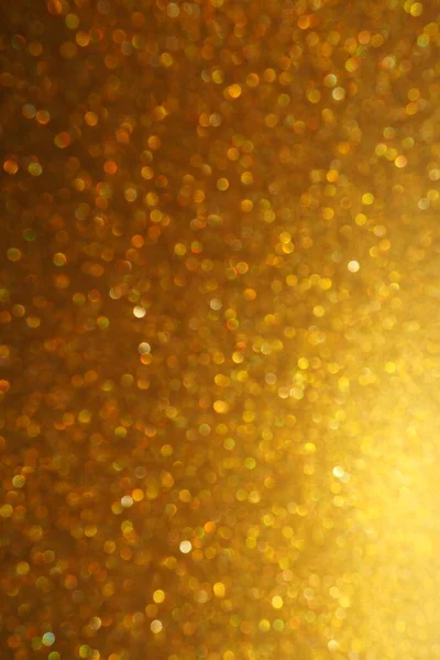 Bokeh Arany Csillogás Fénye Arany Csillogás Textúra Háttér Csillogó Csillogó — Stock Fotó