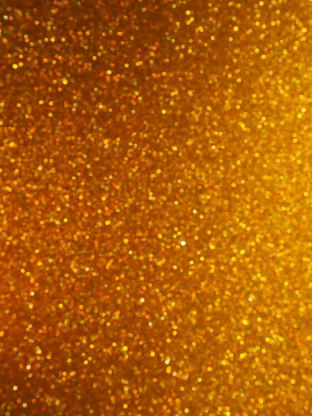 Bokeh Luce Brillantini Oro Sfondo Texture Glitter Dorato Carta Scintillante — Foto Stock