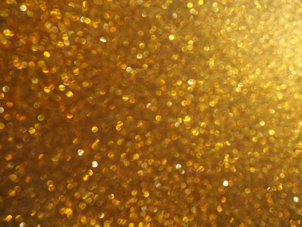 Luz Bokeh Brilho Dourado Fundo Textura Glitter Dourado Papel Embrulho — Fotografia de Stock