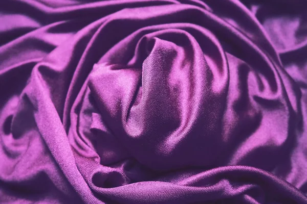 Velour Szövet Hasonló Selyem Textilek Redőkben Gyönyörű Hullámok Körbe Csavarodva — Stock Fotó