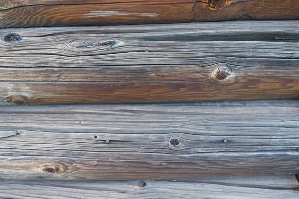 Background Horizontal Logs Wooden Background Shabby Boards Logs Lumber Assortment — Fotografia de Stock