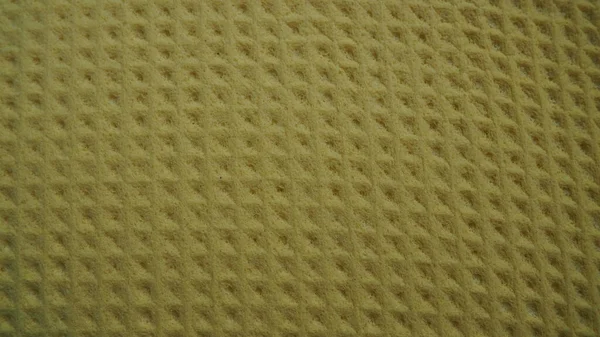 Sponge Fibers Sponge Texture Pattern Surface Close Yellow Brown Background — Zdjęcie stockowe