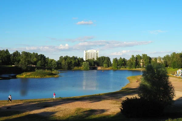 Boca Llanura Inundable Terrazas Del Río Lososinka Petrozavodsk República Karelia —  Fotos de Stock