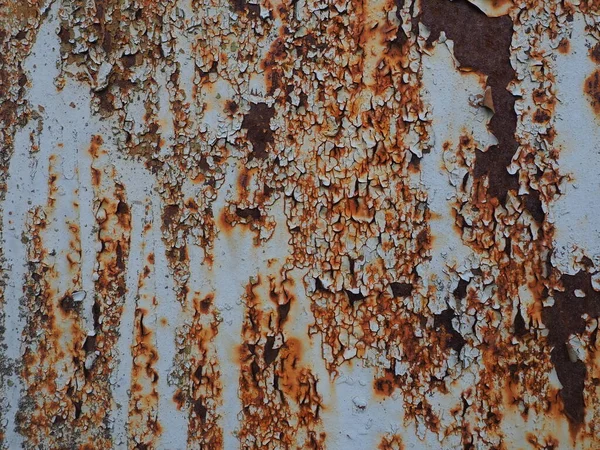 錆びた金属の表面のクローズアップ コロオン — ストック写真