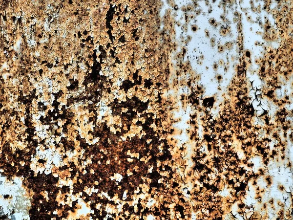 錆びた金属の表面のクローズアップ コロオン — ストック写真