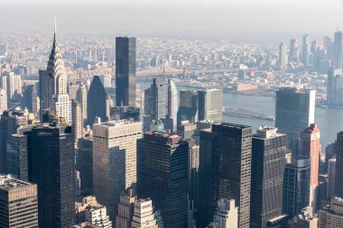 Views of Manhattan from the Empire State Observatory