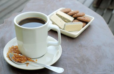 kahve ve atıştırmalık