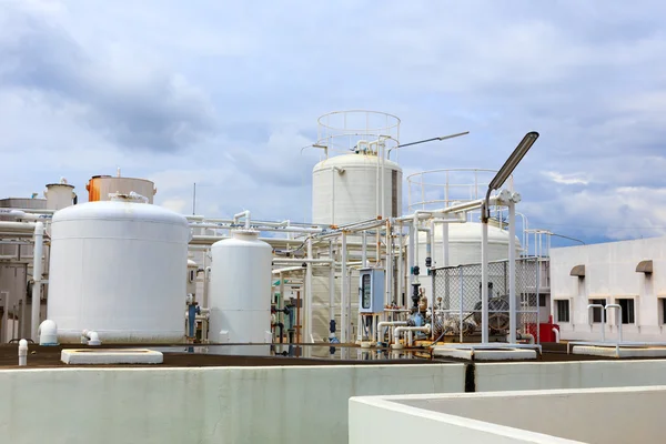 Planta química de nitrógeno para la fábrica — Foto de Stock