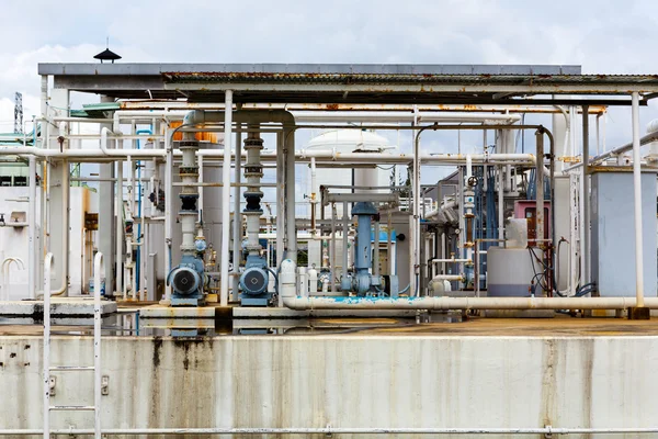 Planta química de nitrógeno para la fábrica — Foto de Stock