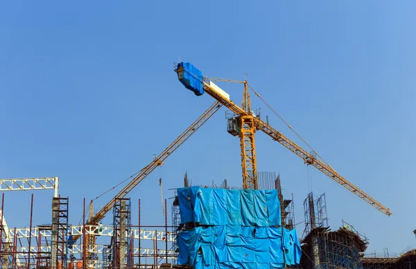 Crane working — Stock Photo, Image