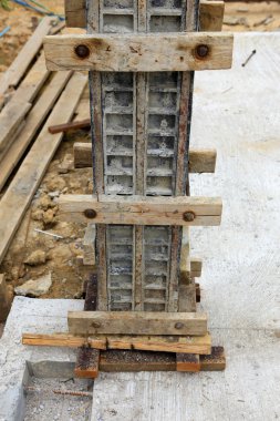 Çimento ayağı ev inşaatı için bina