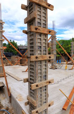 Çimento ayağı ev inşaatı için bina