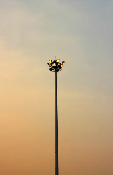 Light poles — Stock Photo, Image