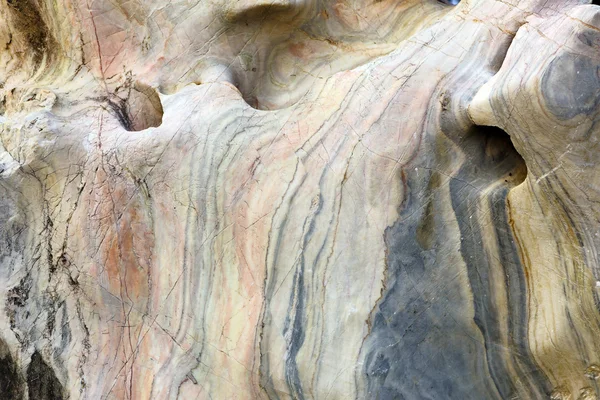 Линия на кривой мраморный камень — стоковое фото