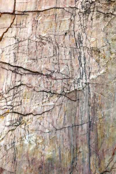 Lijn op kromme marmeren steen — Stockfoto