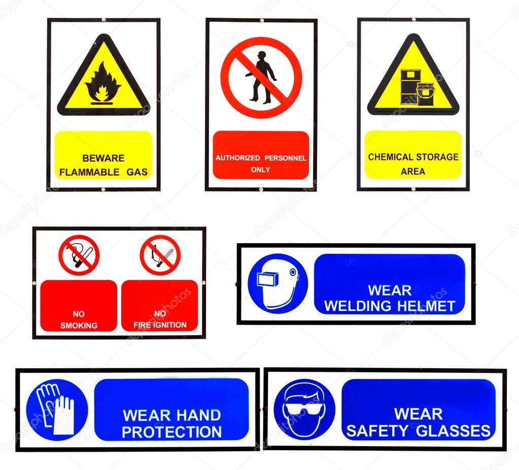 Safety signs broad