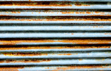 Çinko doku üzerinde pas