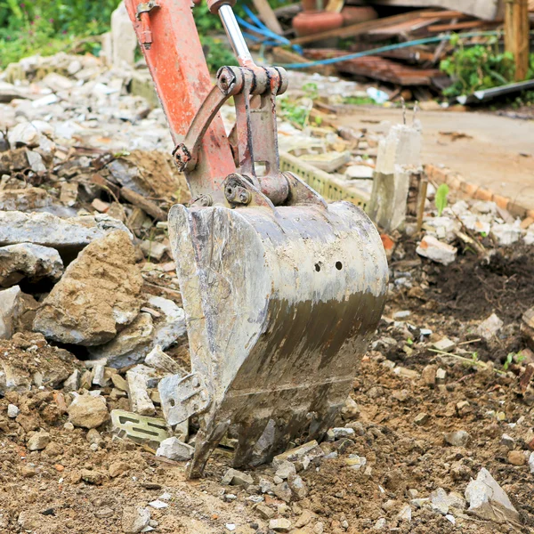 Backhoe auto — Stockfoto