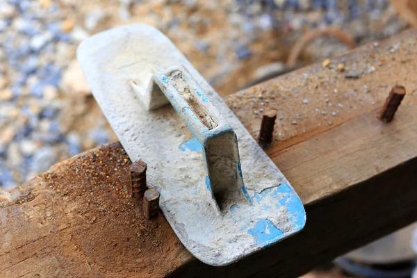 Plasterer concrete — Stock Photo, Image