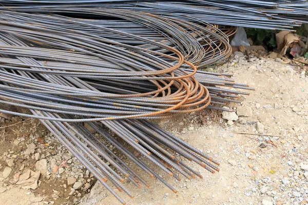 Steel rod for construction job — Stock Photo, Image