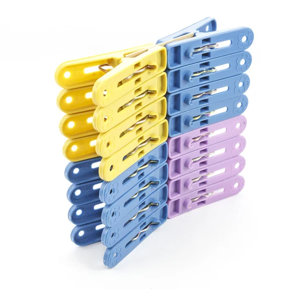 Multi color clip — Stock Photo, Image