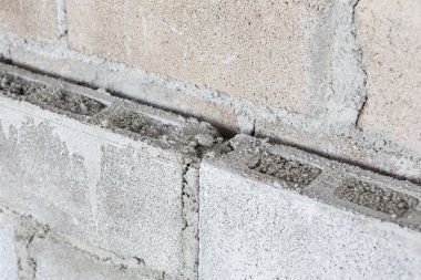 tuğla duvar yapımı için konut yapı