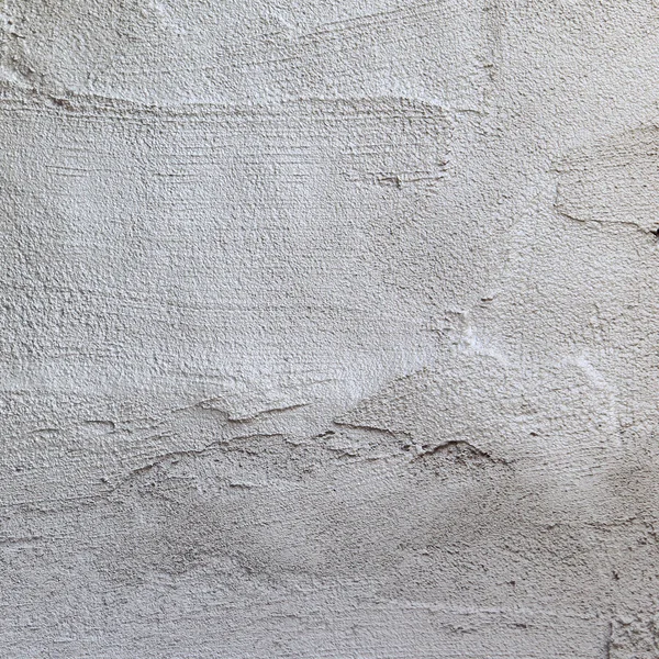 Plasterer concrete worker at wall of house construction — Stock Photo, Image