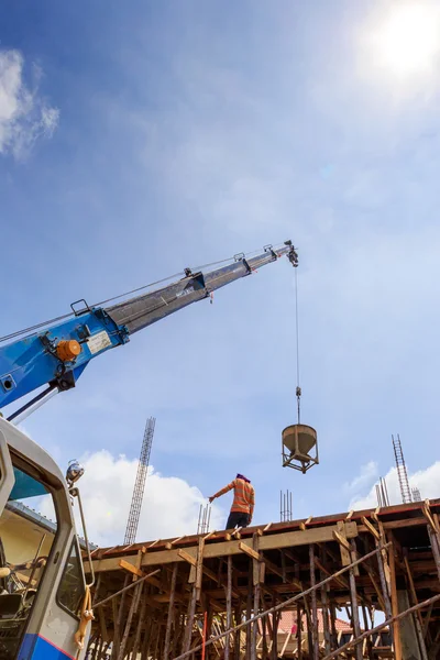 Cement för husbyggnad — Stockfoto