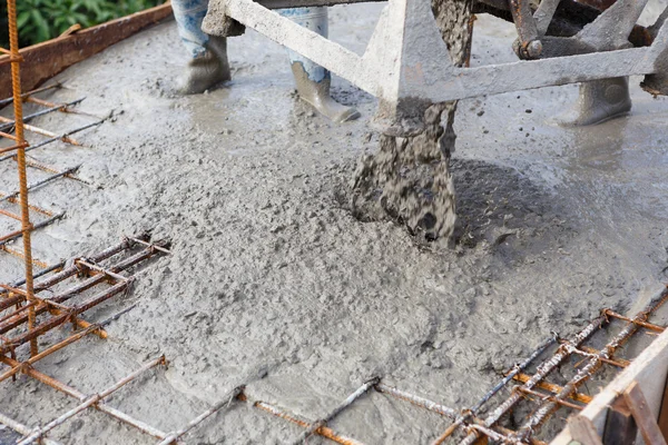 Cement voor woningbouw — Stockfoto