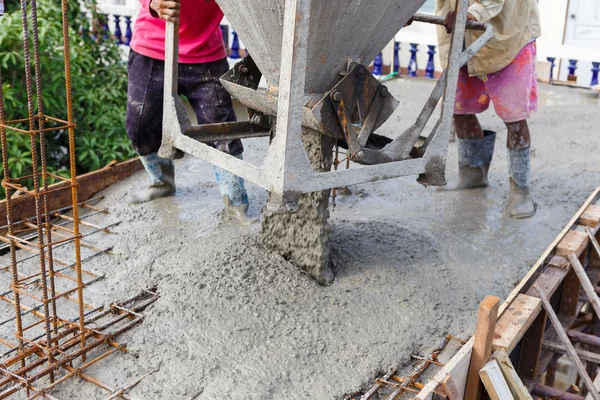 Cemento para la construcción de casas — Foto de Stock