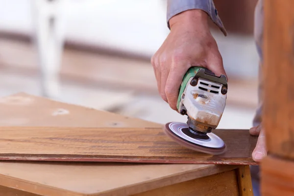 Carpintero plano de madera para la construcción de casas —  Fotos de Stock