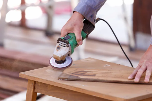 Carpenter plane wood for house construction — Stock Image Carpenter plane wood for house construction Stock Image
