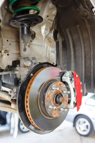 Freno de disco delantero reparación de montaje — Foto de Stock